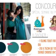 [Concours spécial Semaine du portage] Gagne un sling Colimaçon & cie !