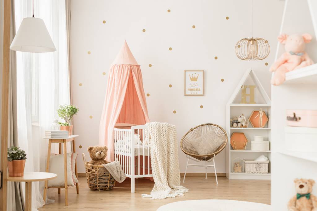 Chambre bébé avec meubles évolutifs