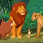 Le Roi Lion Simba Nala Timon Et Pumba Dans La Jungle